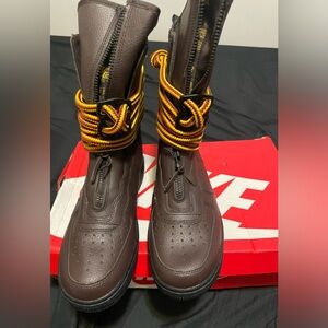 Nike SF AF1 Hi Baroque Brown Men’s Field boots.